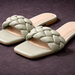 Green Casual Women's Sandal